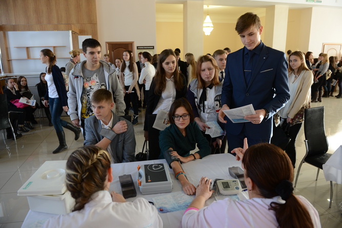 Оренбургские школьники приняли участие в ток-шоу о здоровье